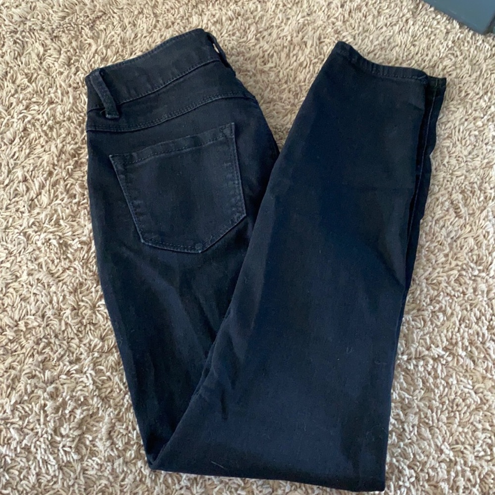 Blue spice black skinny jeans